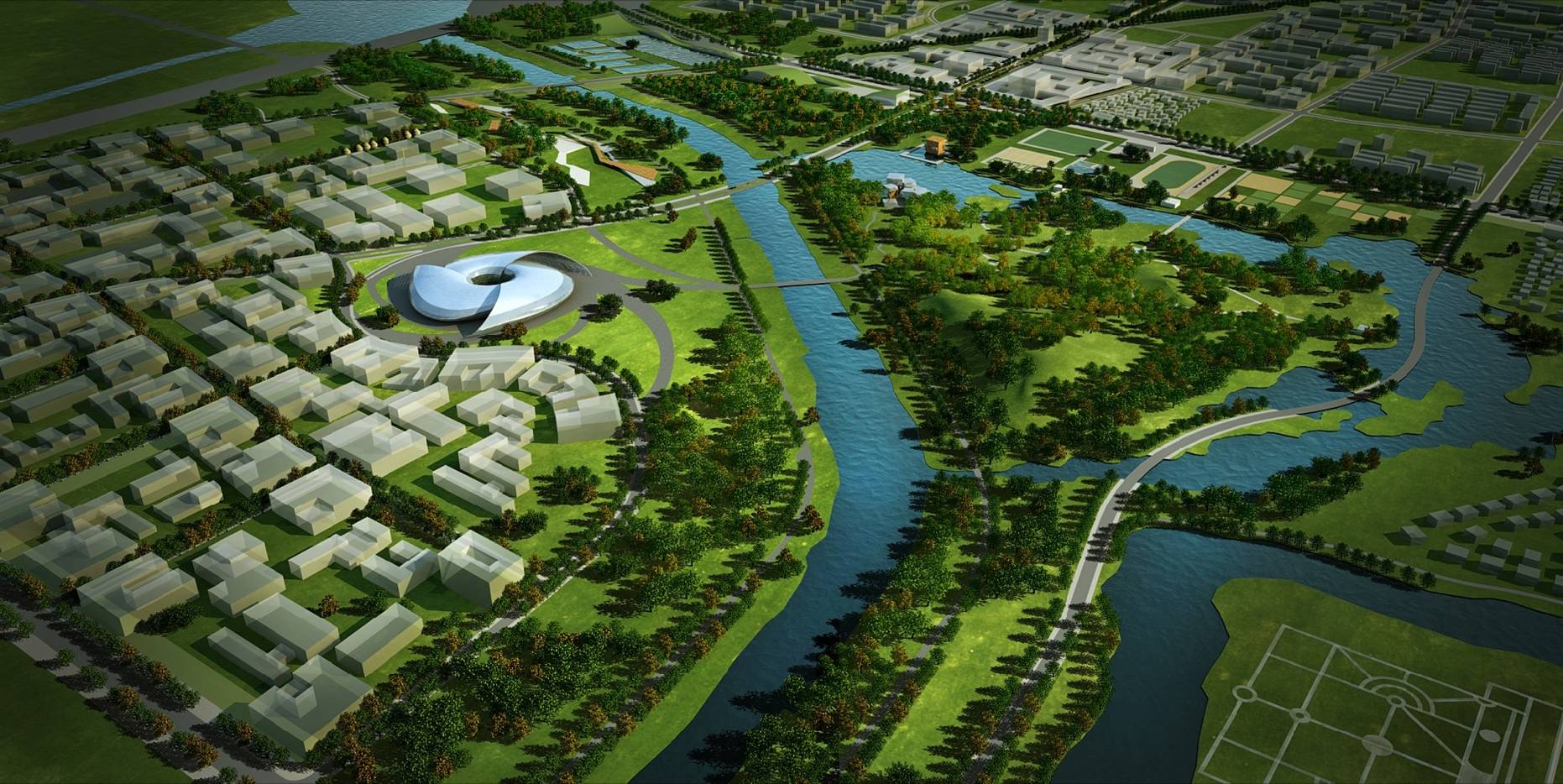 成都未來科技城首座零碳公園雛形初現(xiàn)!_城市_再生_生態(tài)